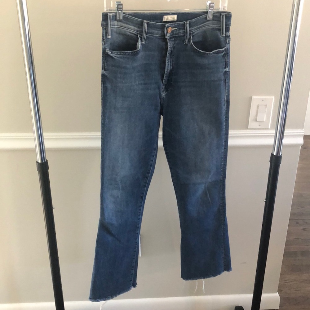 Mother Ankle Flared Jeans